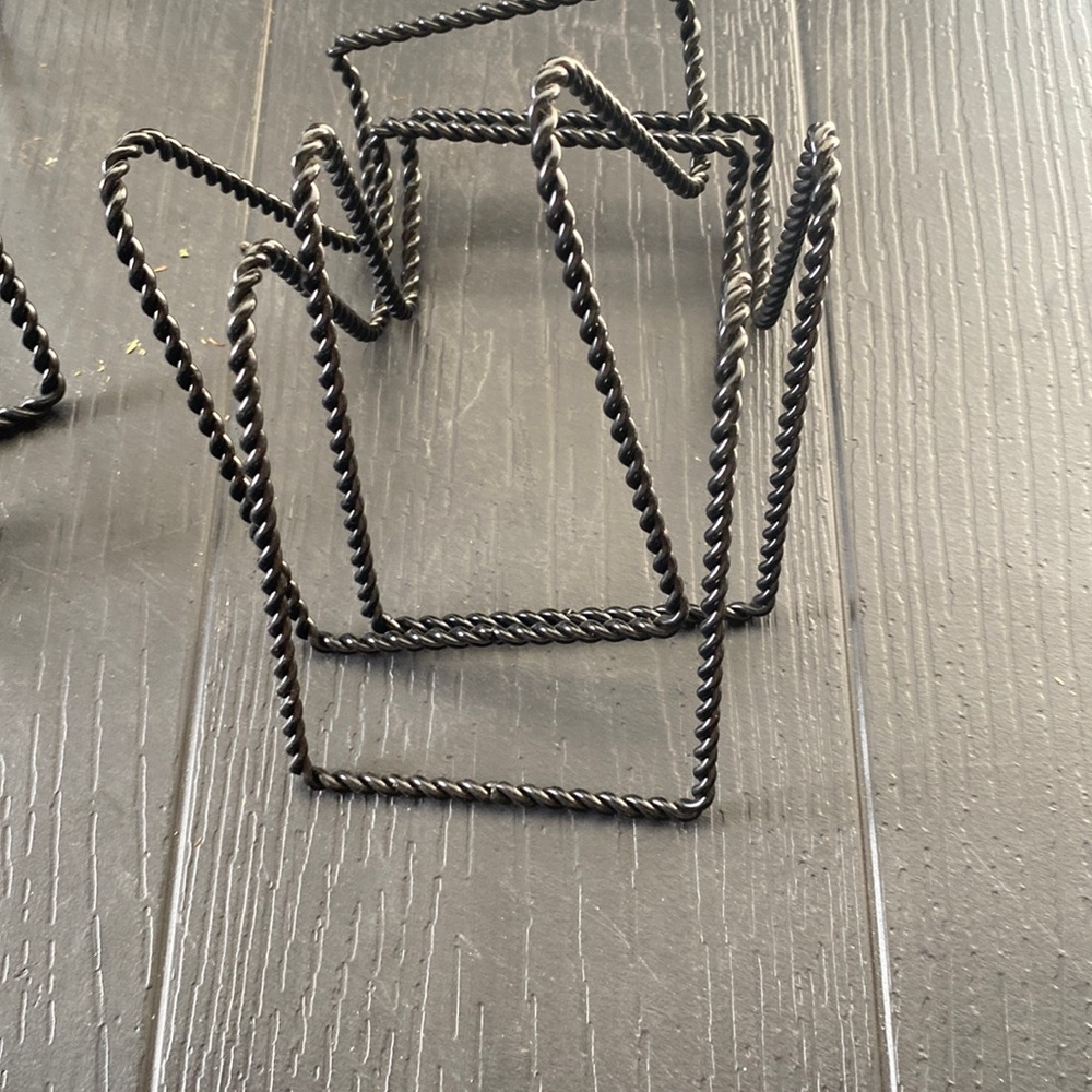 Mini picture frame stands